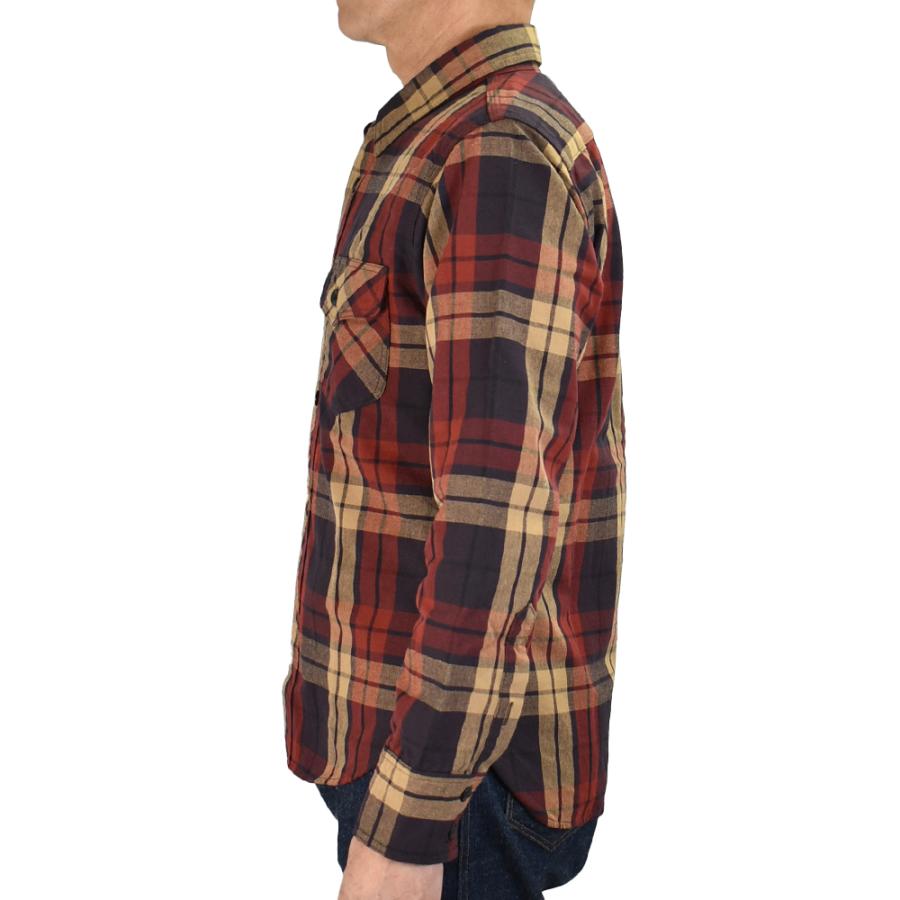 DELUXEWARE（デラックスウエア） ネルシャツ ORIGINAL PURPLE CHECK