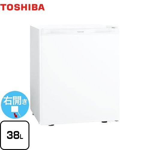 TOSHIBA（東芝） 冷蔵庫 容量38L GR-HB40PA-WU 1ドア冷蔵庫 右開き