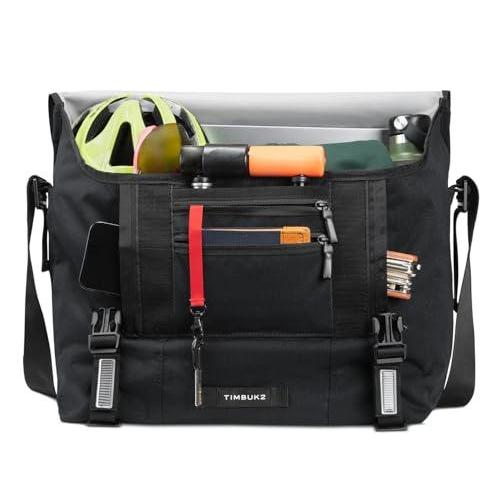 Timbuk2 フライトクラシックメッセンジャーバッグ, ジェットブラック