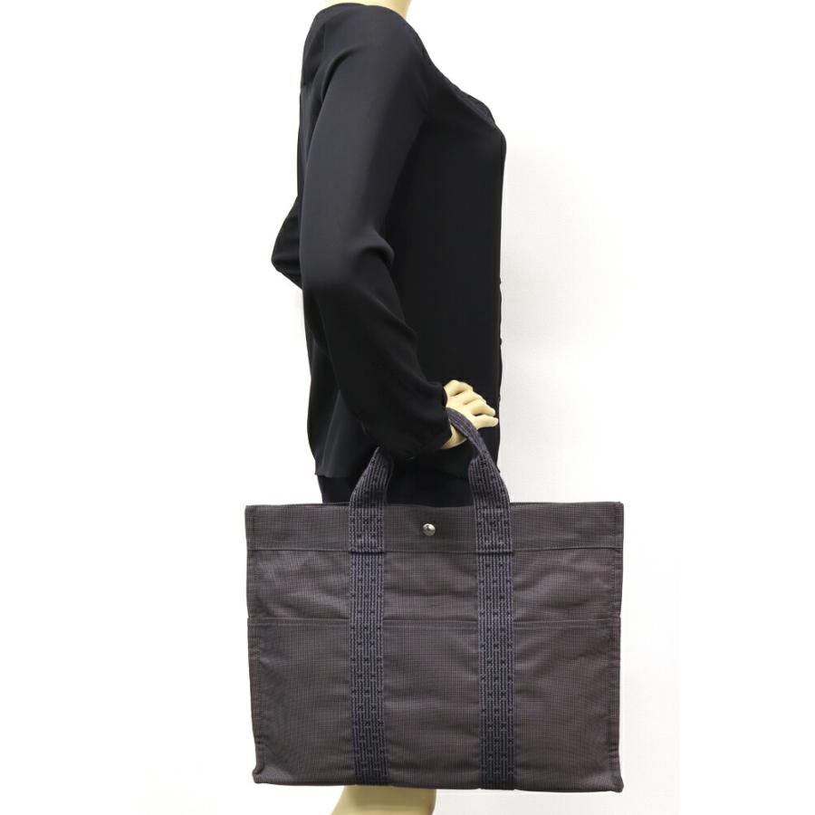HERMES（エルメス） トートバッグ エールライン トート MM キャンバス