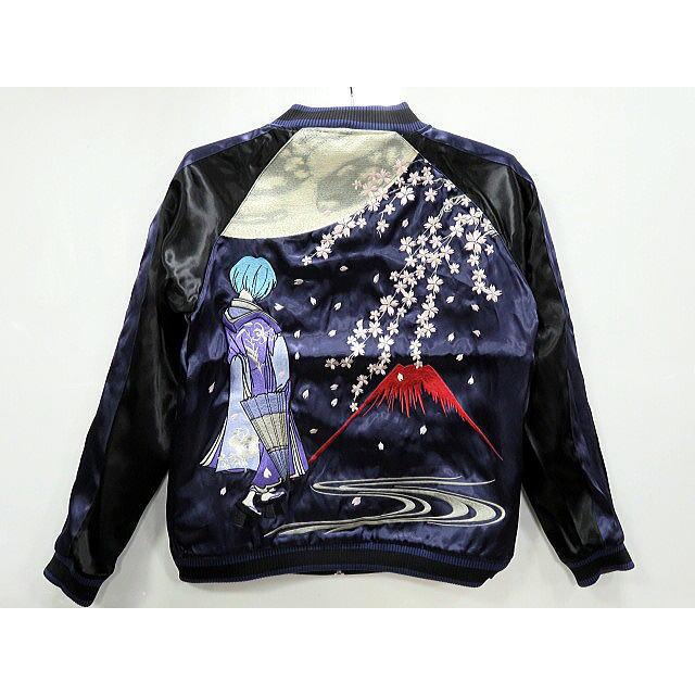 エヴァンゲリオン X 錦コラボ 初号機×綾波レイ 総刺繍リバーシブル