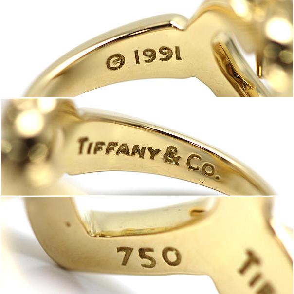 TIFFANY&Co.（ティファニー） ハートリボンリング 6.5号 K18 18金