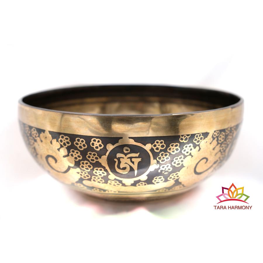 シンギングボウル 24cm 【ダブルドルジェ】（超美音） ソルフェジオ