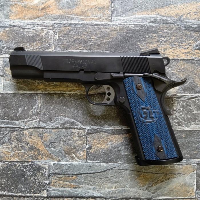 COLT 1911用 G10グリップ パネル ダイヤチェッカー マグウェルグリップ
