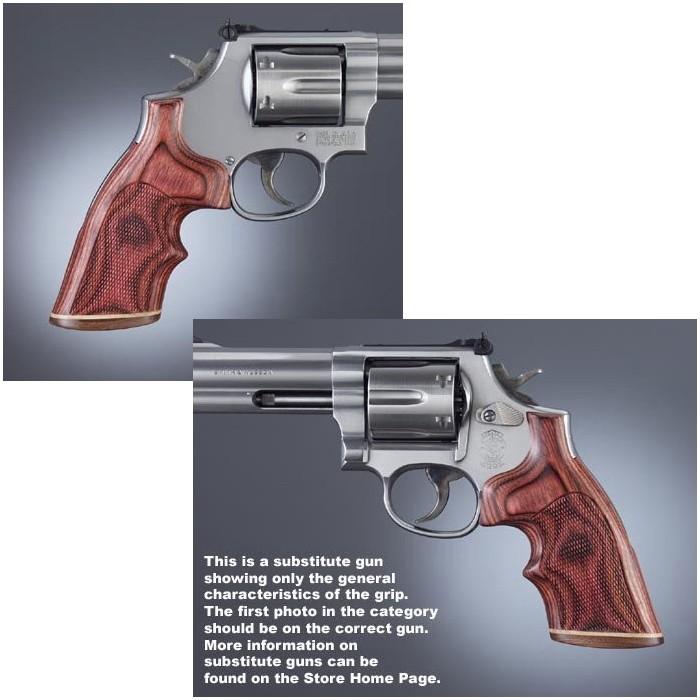 HOGUE S&W Kフレーム/Lフレーム ラウンドバット用 コンバージョン 木製