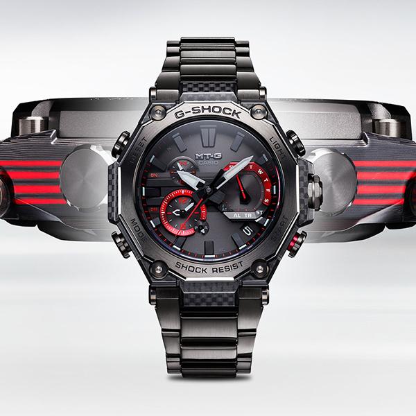 MT-G G-SHOCK カーボン 軽量化モデル MTG-B2000YBD-1AJF メンズ 腕時計