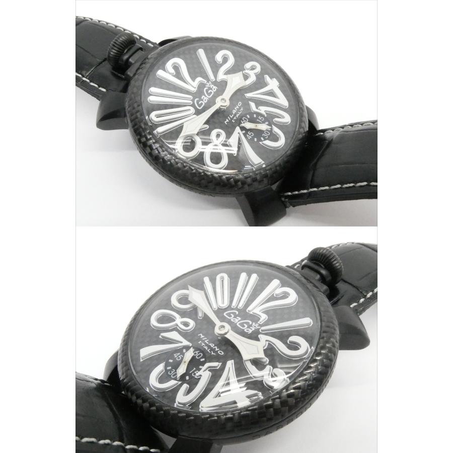 マヌアーレ ガガミラノ GAGA MILANO MANUALE 48 手巻 箱付 ※文字盤補修