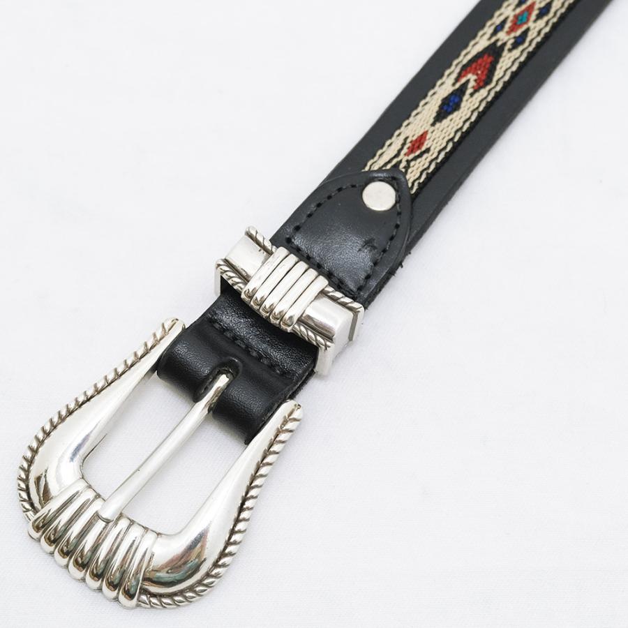 TORY LEATHER（トリーレザー） Native Webbing & Spiral Pattern End