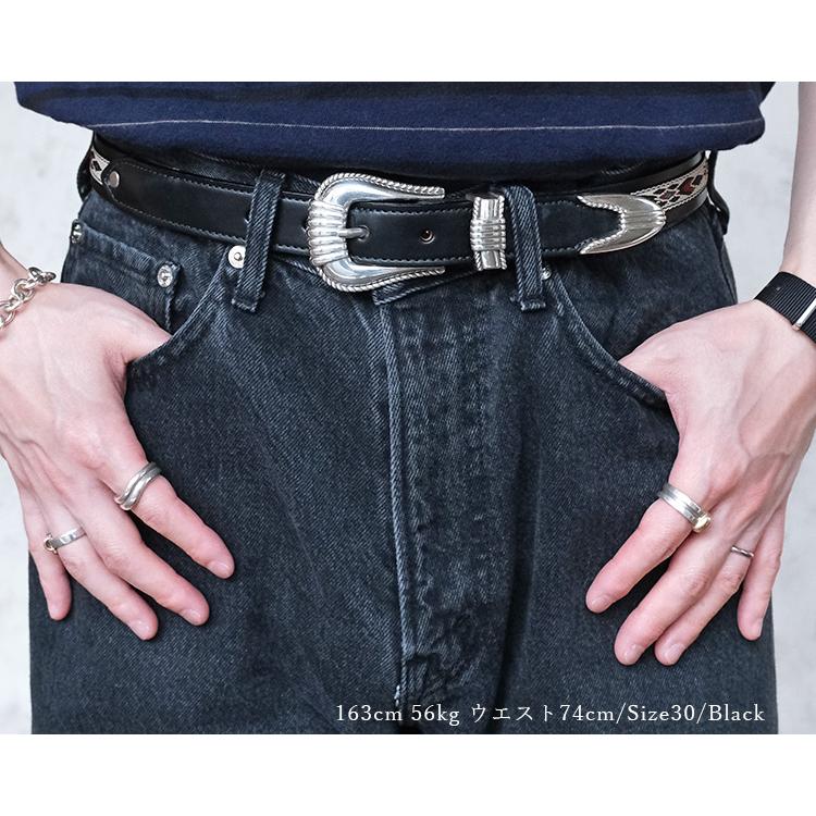 TORY LEATHER（トリーレザー） Native Webbing & Spiral Pattern End