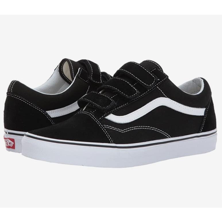 VANS（ヴァンズ） オールドスクール V ベルクロ ブラック VANS OLD