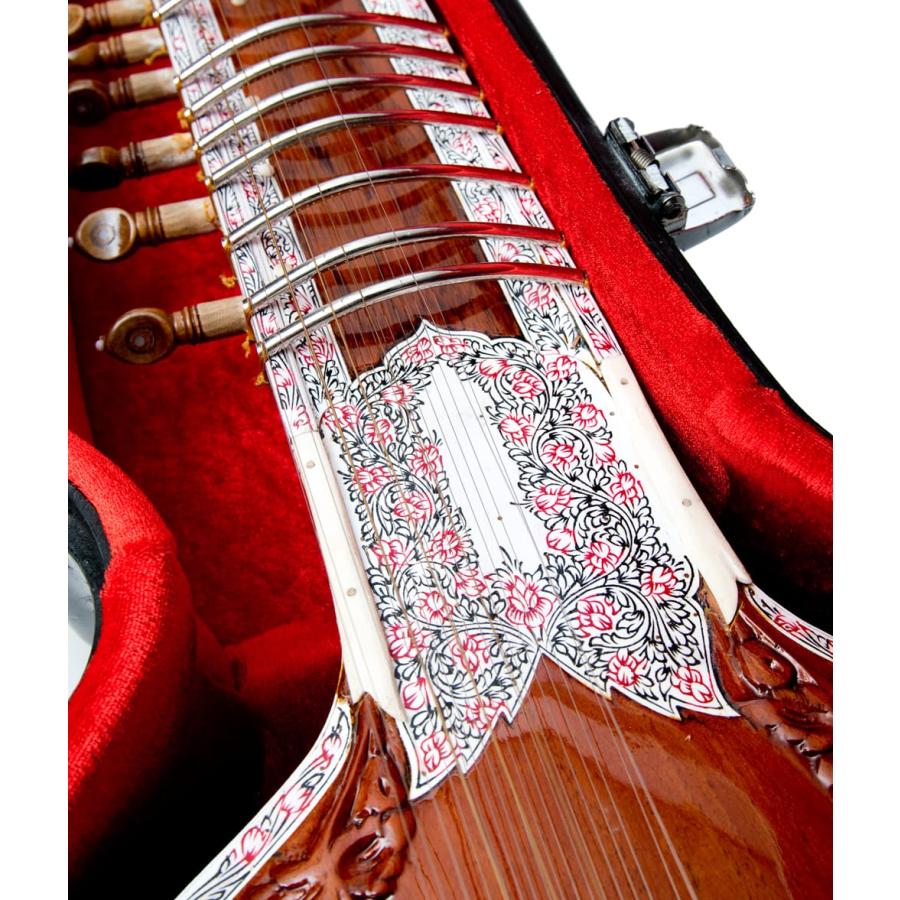送料無料 シタール Sitar インド 楽器 (Kartar Music House社製