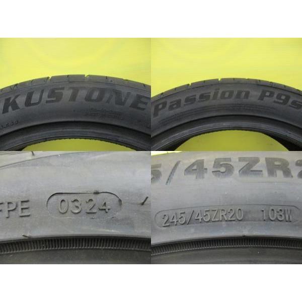 245/45R20 新品 輸入 タイヤ ホイール 4本 セット VENES 20インチ 8.5J