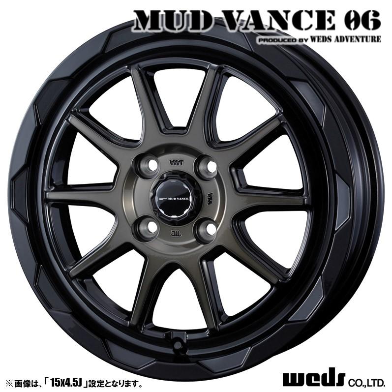 WEDS（ウェッズ） MUD VANCE 06 マッドヴァンス 16インチ リム幅6.0J