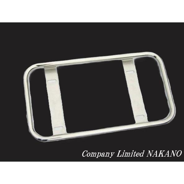 トラック用 ナンバー枠 ジャストサイズ 大型 19Φ 余白少な目 鏡面