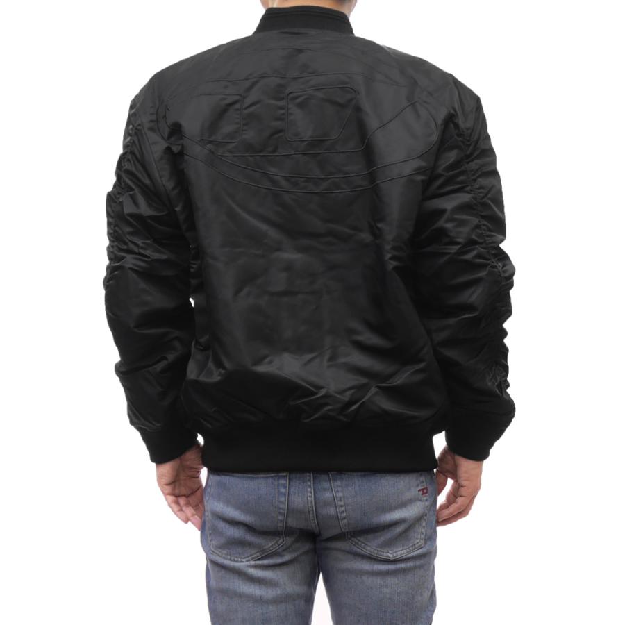 DIESEL（ディーゼル） メンズブルゾン A14408 0HCAS / J-HELD ブラック