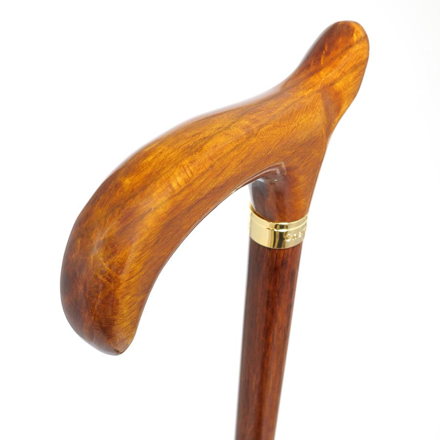 No.110 オークワイドハンドルステッキ（木製杖・最長91cm／日本製