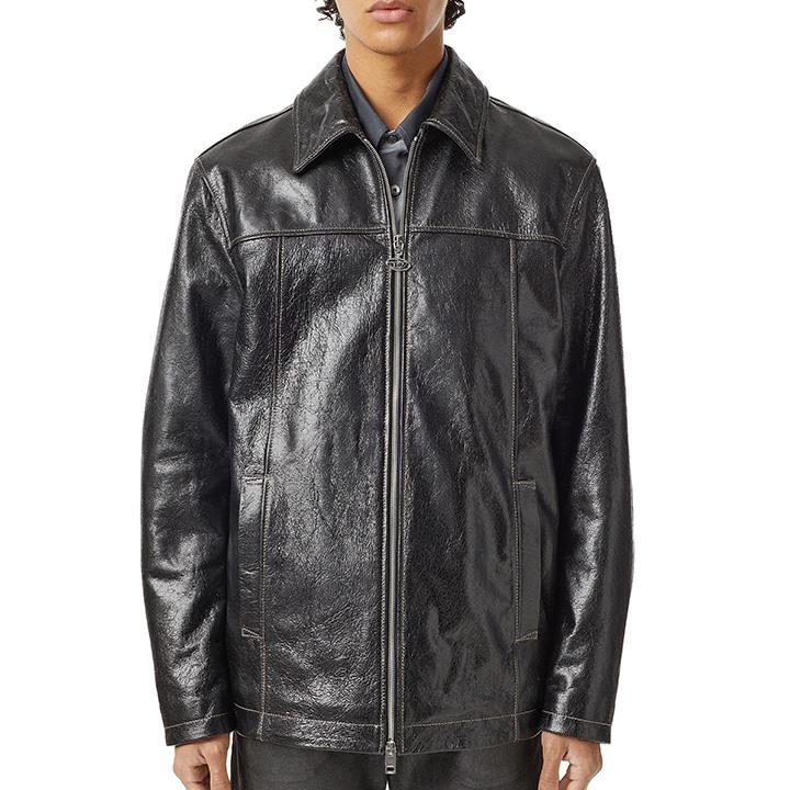 DIESEL（ディーゼル） シープスキンレザージャケット メンズ 羊革 本革