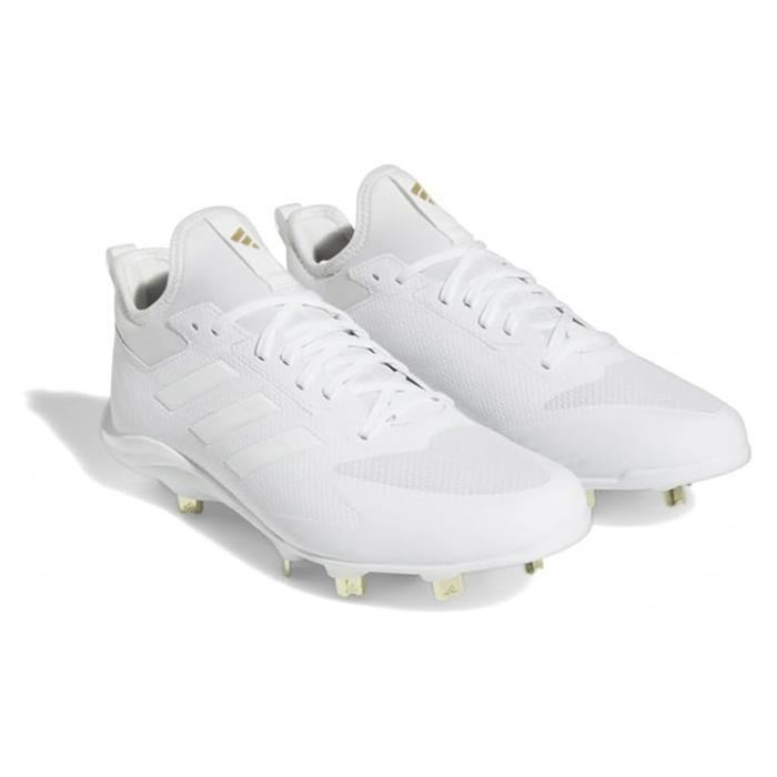 adidas（アディダス） セール 野球 スパイク 金具スパイク 白スパイク