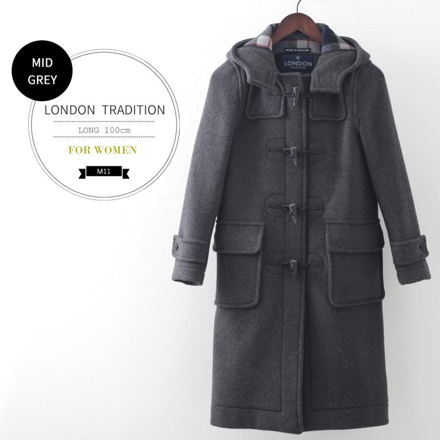 LONDON TRADITION AW レディース ロングダッフルコート M-11 英国製