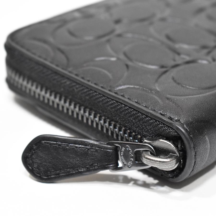 COACH（コーチ） 長財布 財布 メンズ レディース ラウンドファスナー
