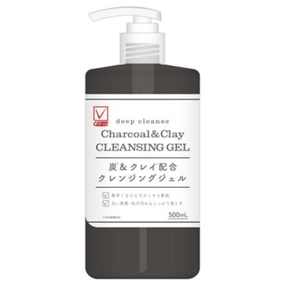 Vチェック 炭＆クレイ配合クレンジングジェル 500ML/メイク落とし