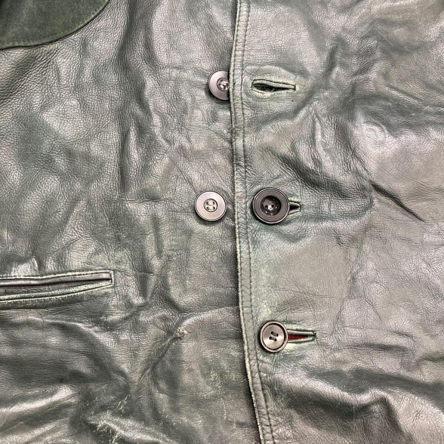 ユーロ シューティングレザージャケット Lサイズ位 ドイツ