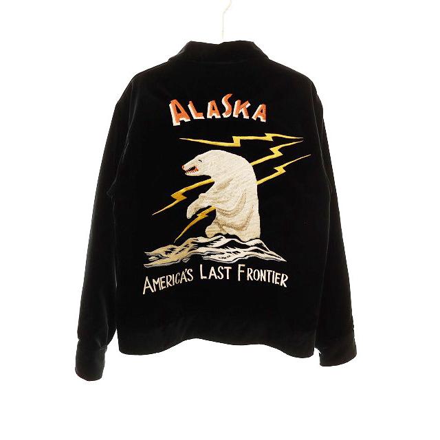 ゴールド GOLD 東洋エンタープライズ VELVETEEN SOUVENIR JACKET BLACK