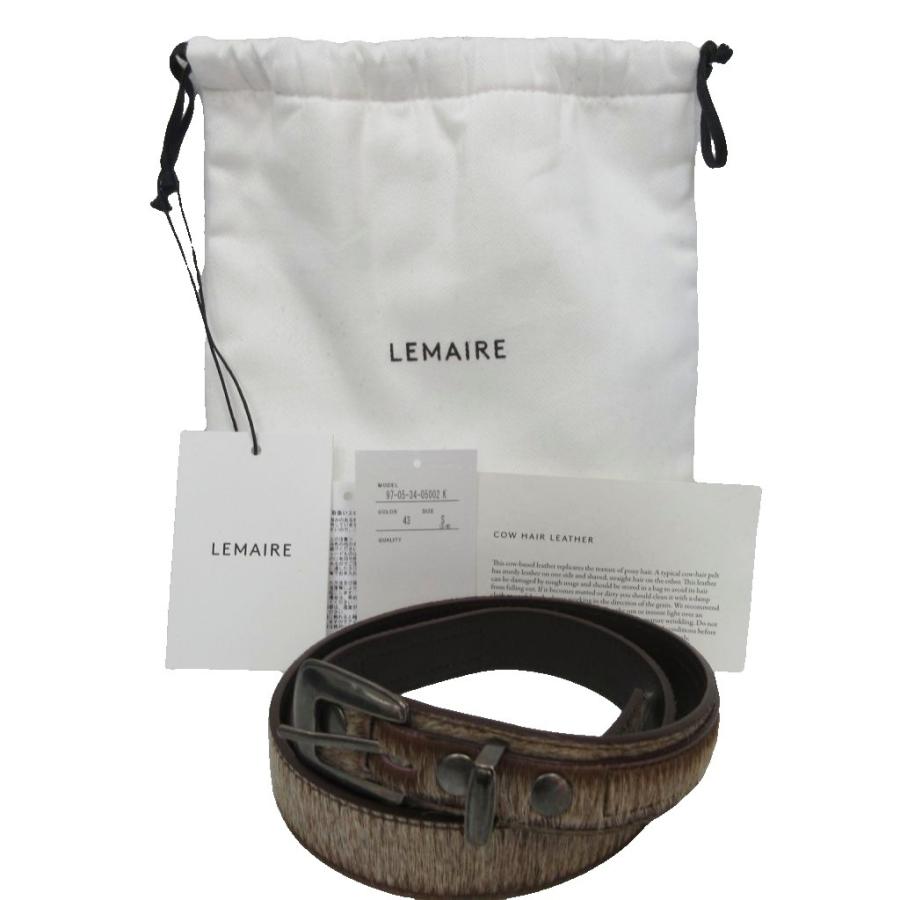 未使用品 ルメール LEMAIRE タグ付き 希少 Minimal Western Belt