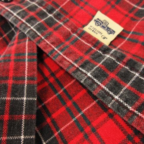 ダブルアールエル RRL 90s 初期 三ツ星タグ フランネル シャツ