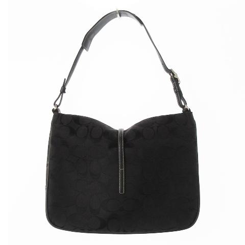 COACH（コーチ） ハンドバッグ ワンハンドル キャンバス 切替 レザー