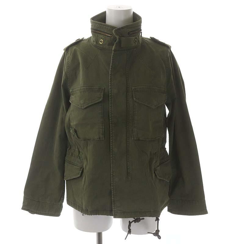 アッパーハイツ upper hights ミリタリージャケット ジップアップ 0