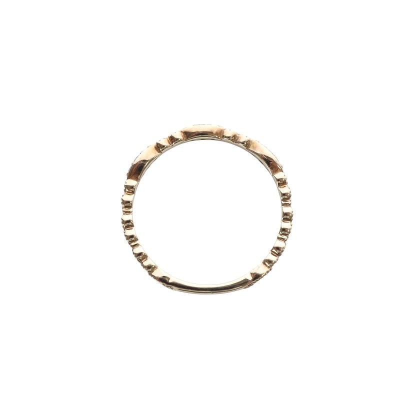 agete（アガット） 指輪 リング ダイヤモンド 0.06ct K10 9号 ゴールド