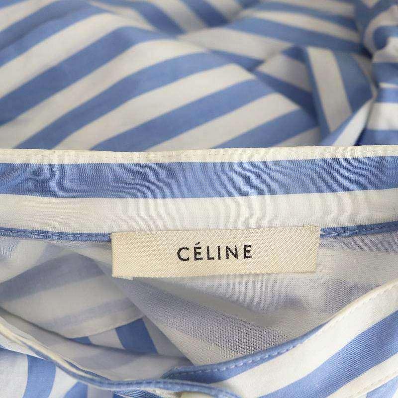 CELINE（セリーヌ） フィービー期 ストライププルオーバーシャツ 長袖