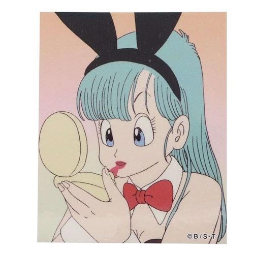 ドラゴンボール ビッグシール ダイカット ビニールステッカー ブルマ1