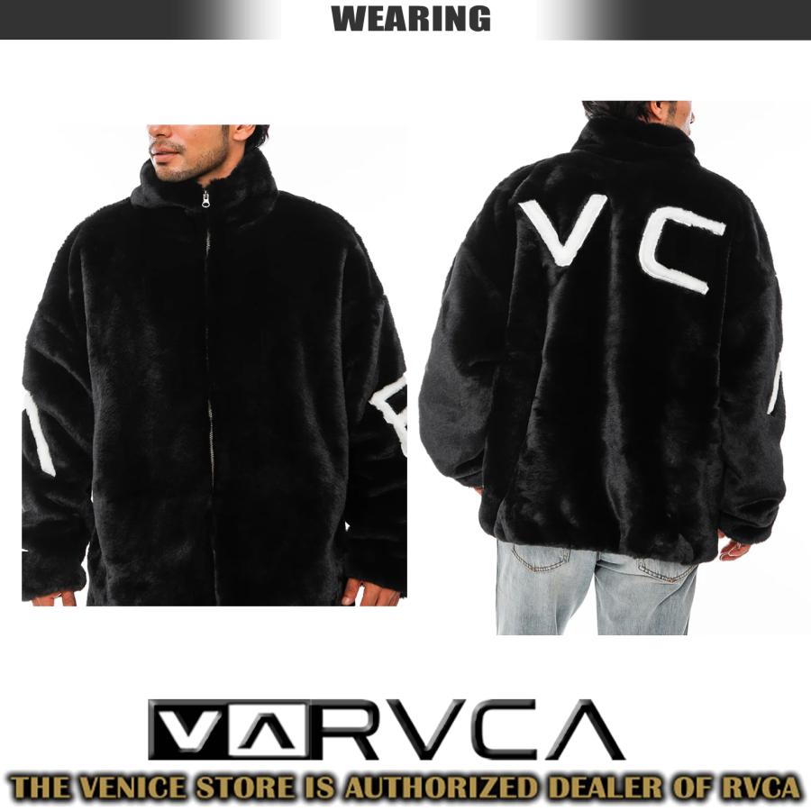 RVCA（ルーカ） 最短翌日配達 ジャケット メンズ フェイクファー