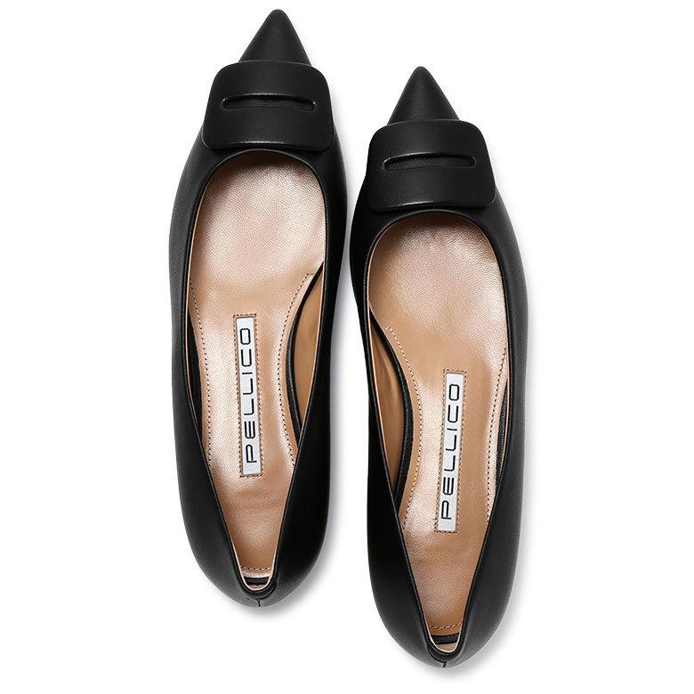 新品】PELLICO スエードポインテッドトゥ パンプス 34 PELLICO