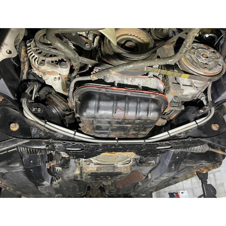 シルビア パワステホース 高圧用 メッシュホース S14 S15 : オート