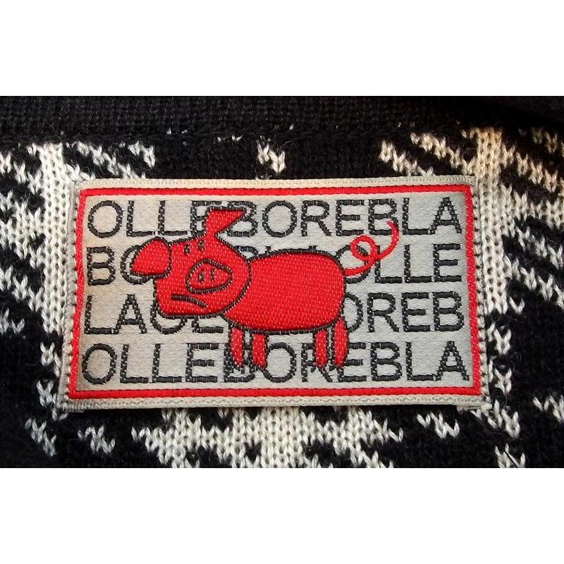 OLLEBOREBLA アルベロベロ ぶたさん ロング丈 ニットカーディガン