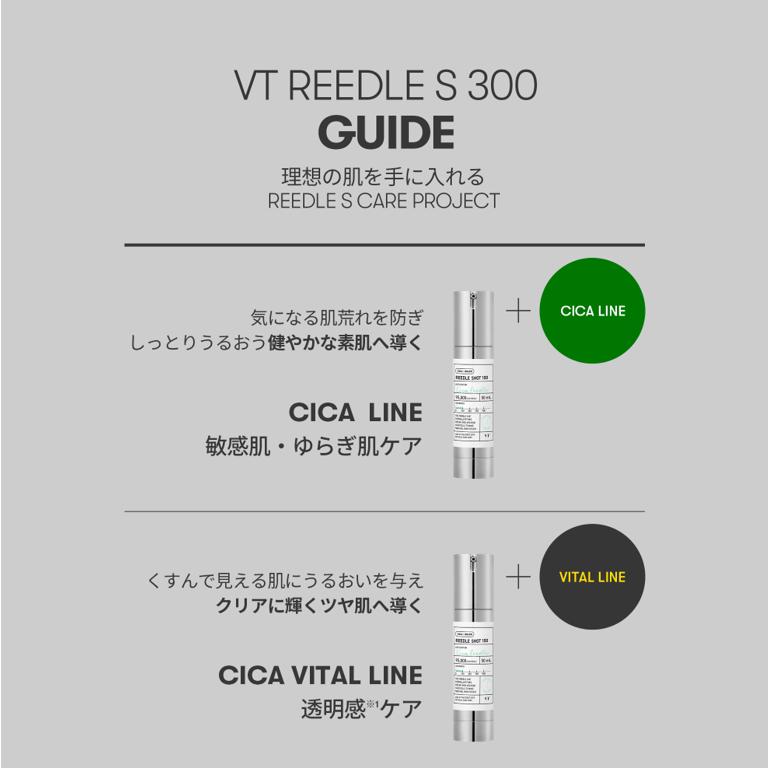 VT（ブイティー） 導入美容液 リードルショット 300 (50ml) リードルS