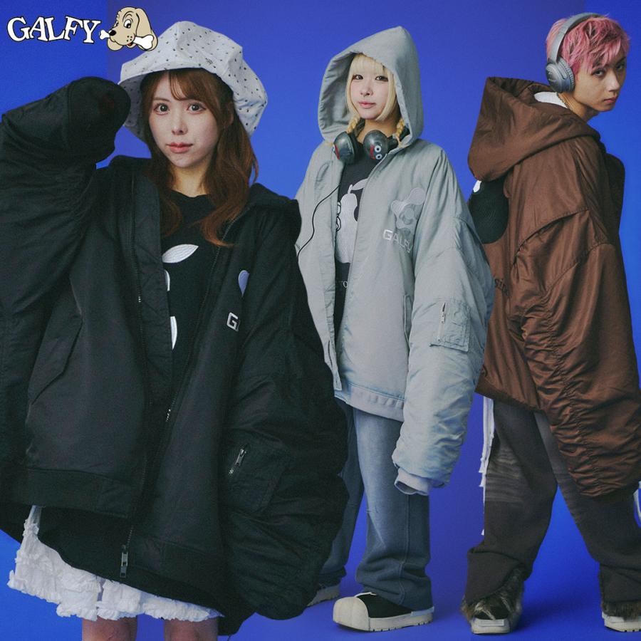 GALFY（ガルフィー） 用無しドデカボンバー ブルゾン 153009 BLACK