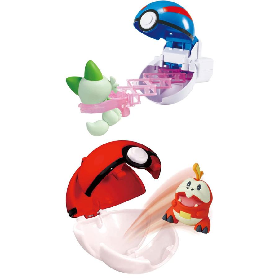 送料無料 ポケットモンスター モンコレ ポケトルゼ＆ポケデルゼ 旅立ち