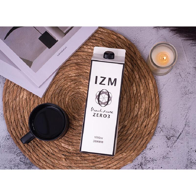 IZM 酵素ドリンク ZERO izm-zero 1000ml イズム ゼロ 3 peach taste