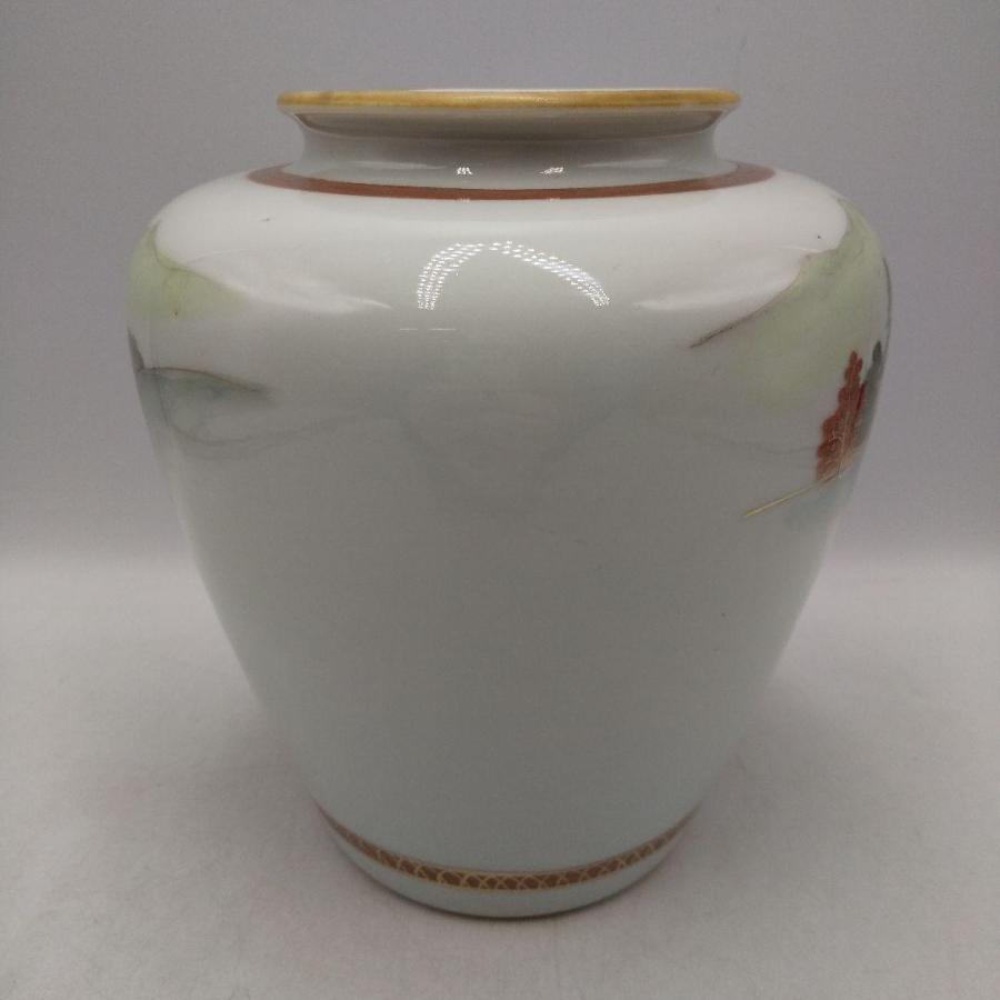 九谷焼 花瓶 花器 陶器 レトロ アンティーク ビンテージ 骨董品 (2