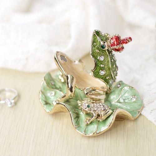 東京銀座PICALS 【正規品】 王冠カエル かえる 小物入れ おしゃれ