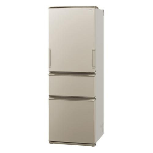 シャープ 冷蔵庫 374L 左右付替 3ドア 幅60cm どっちもドア 節電モード
