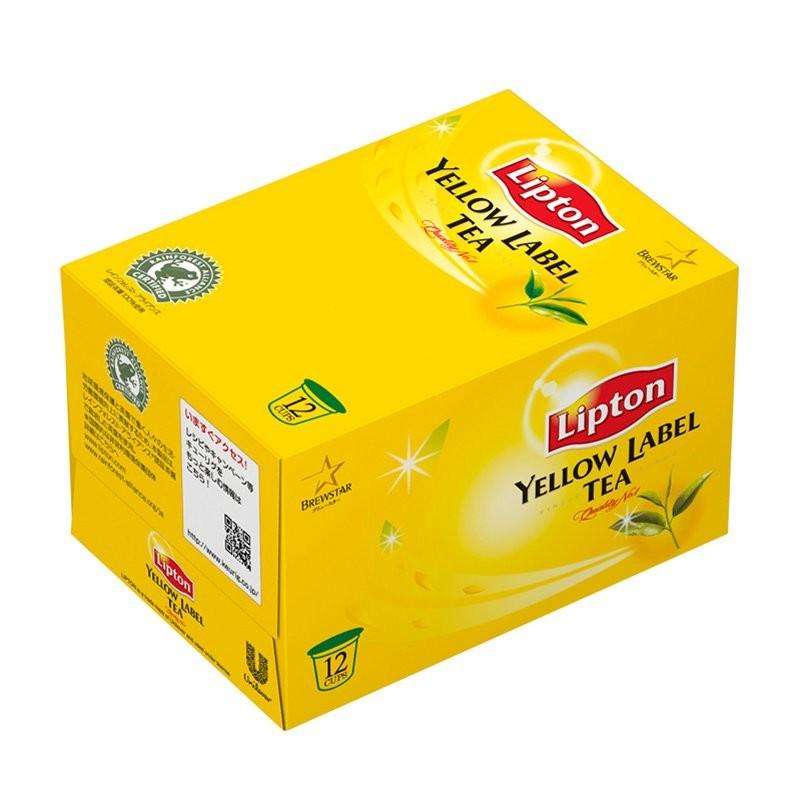 UCC キューリグ Kカップ リプトンイエローラベル／12個入り 8箱セット