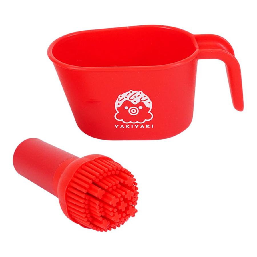 和平フレイズ 元祖やきやき シリコーン 油引きセット YR-019