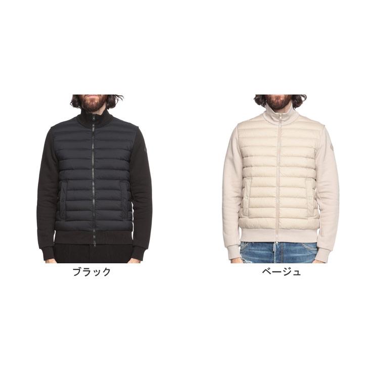 HERNO（ヘルノ） フロントダウン スウェット切替 フルジップ