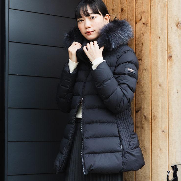 TATRAS（タトラス） ダウン アウター レディース ラクーンファー