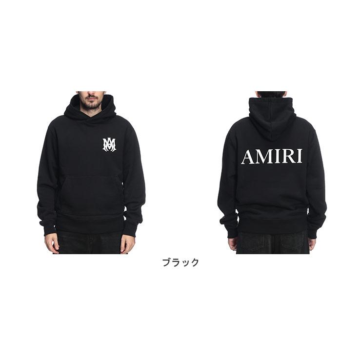 AMIRI（アミリ） フーディ メンズ ロゴ プリント ポケット スウェット